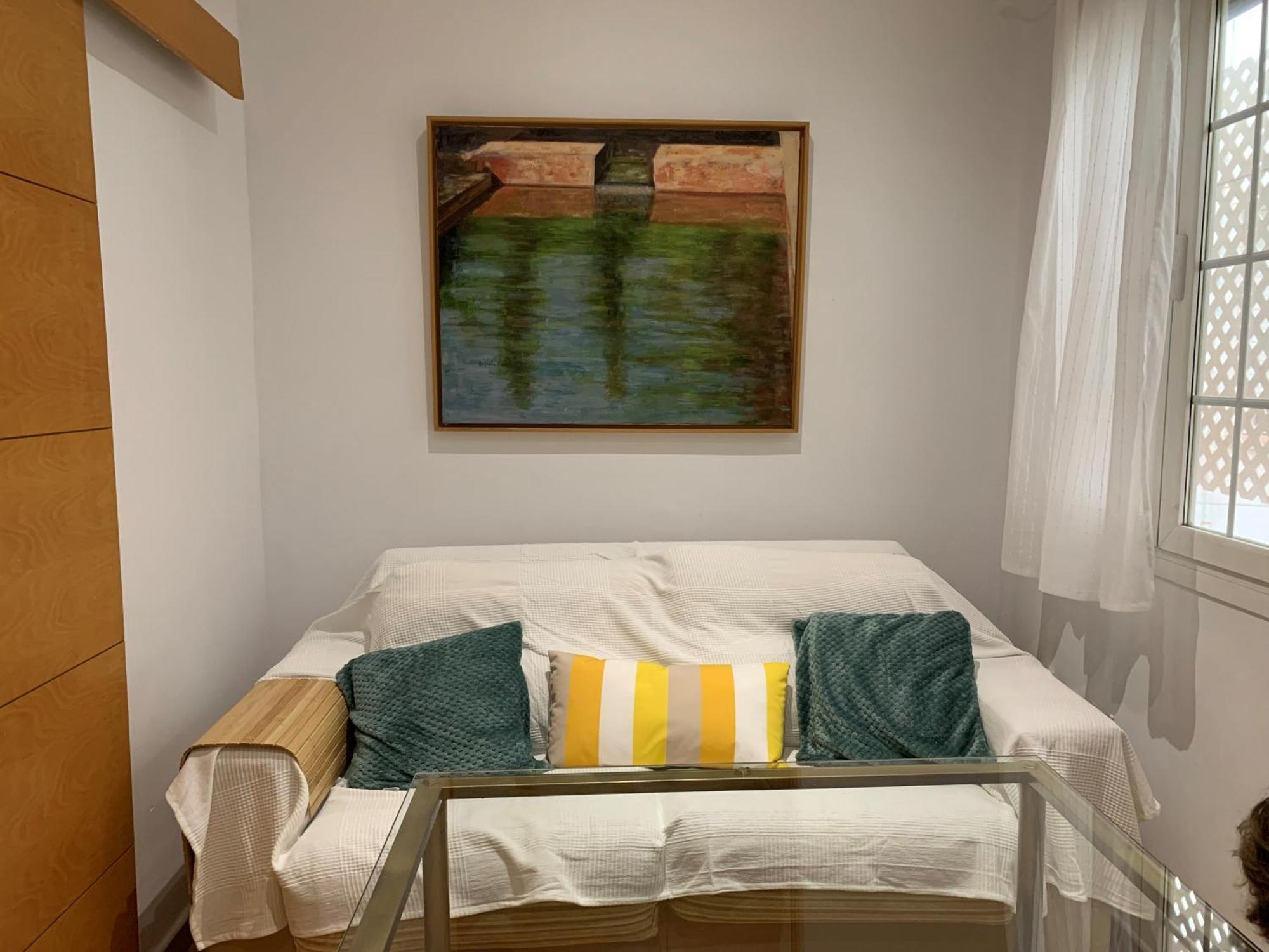 Bonito, Tranquilo Y Fresco En Nervion Appartamento